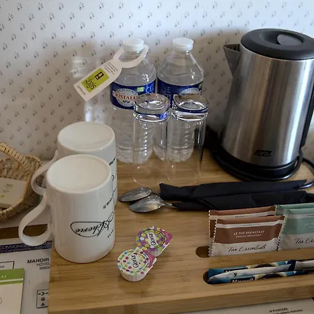 호텔 Logis Restaurant Manoir De L'acherie Sainte-Cécile